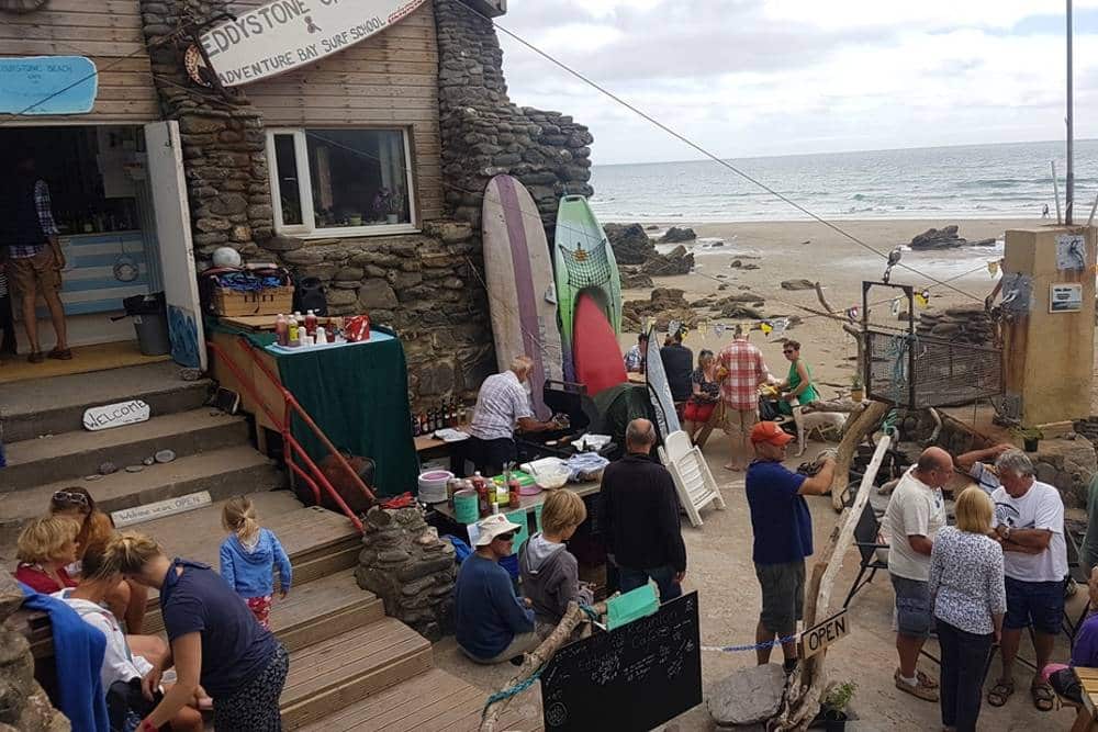 Eddystone Beach cafe Whitsand Bay