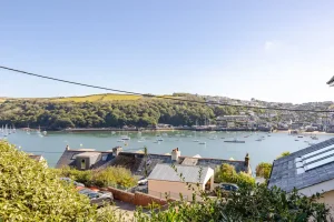 Fowey School House Airbnb View of Fowey
