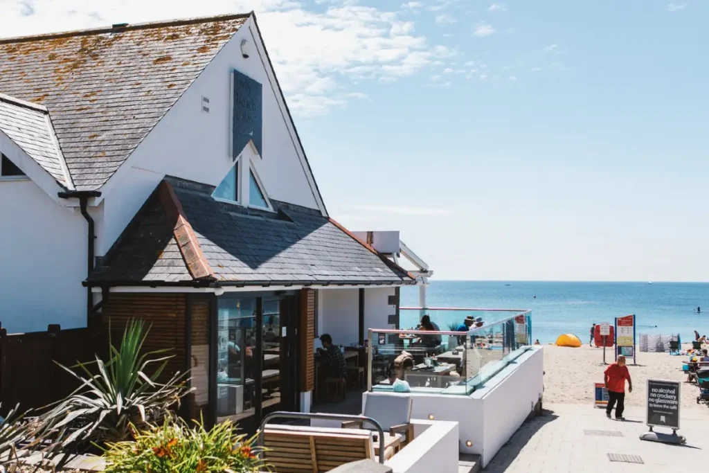 Gylly Beach Cafe in Falmouth