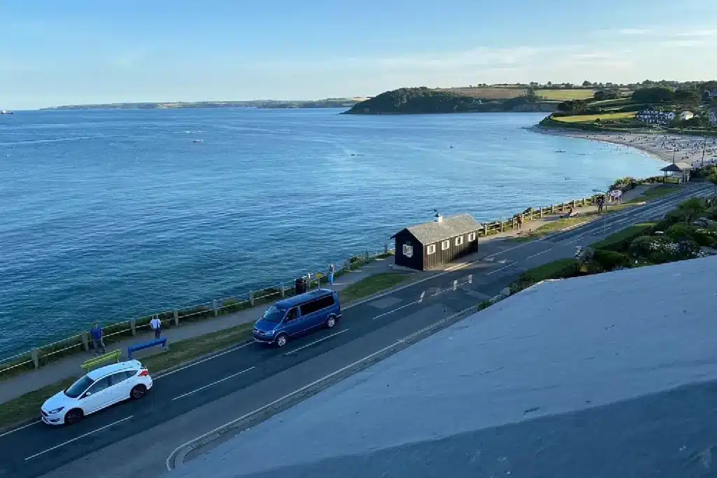 Membly Hall Hotel Sea View from the Hotel