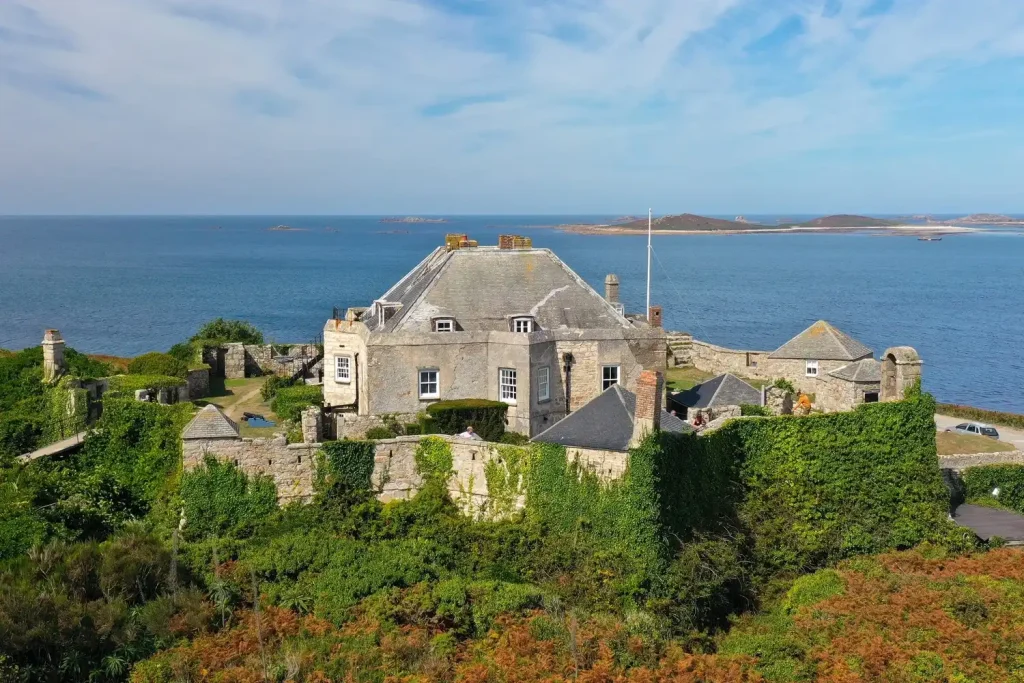 Star Castle Hotel Aerial View