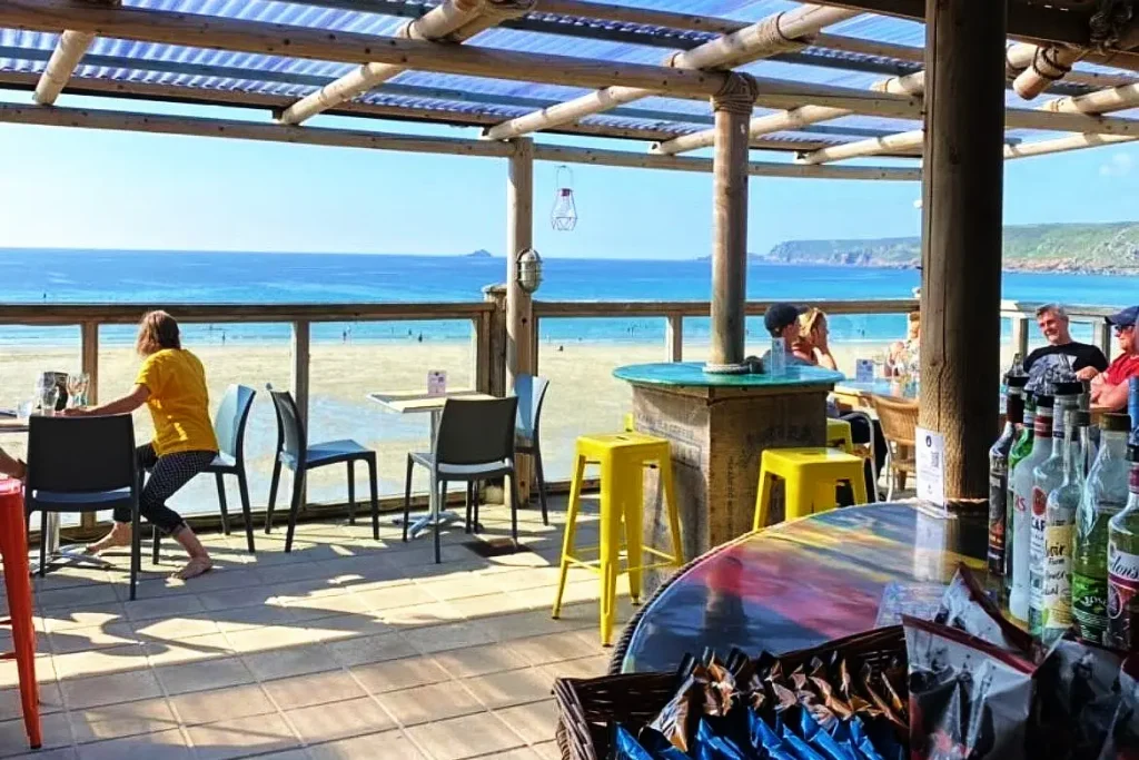 Surf Beach Bar in Sennen