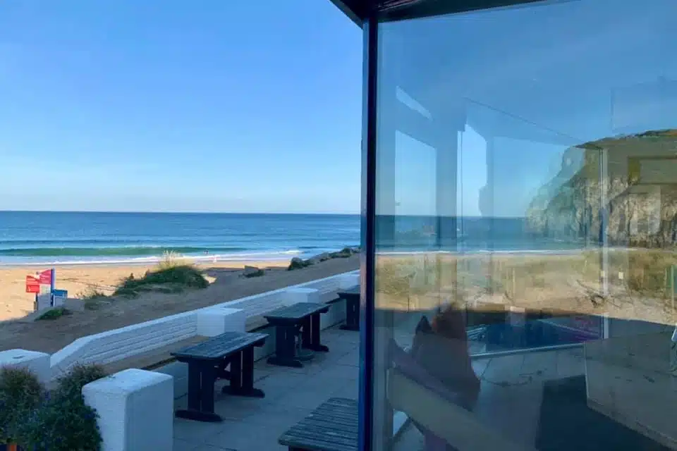 View from the Blue Bar Porthtowan