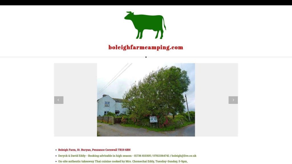 Boleigh Farm Caravan & Camping Site