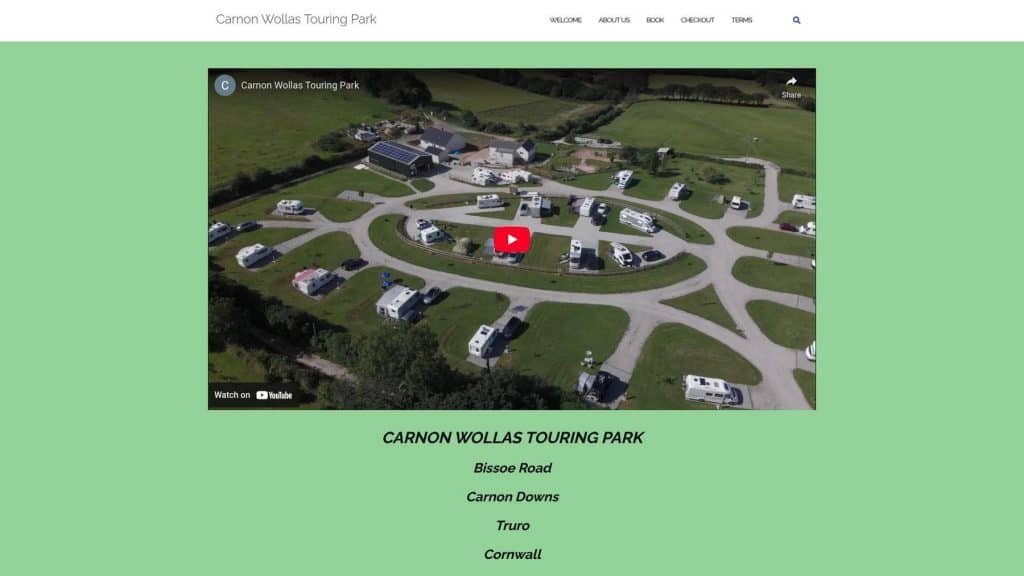 Carnon Wollas Touring Park