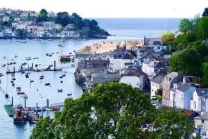 Cornish Seaview Cottages Fowey Scenery