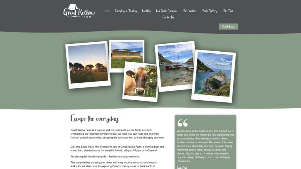 Great Kellow Farm Caravan & Camping Site