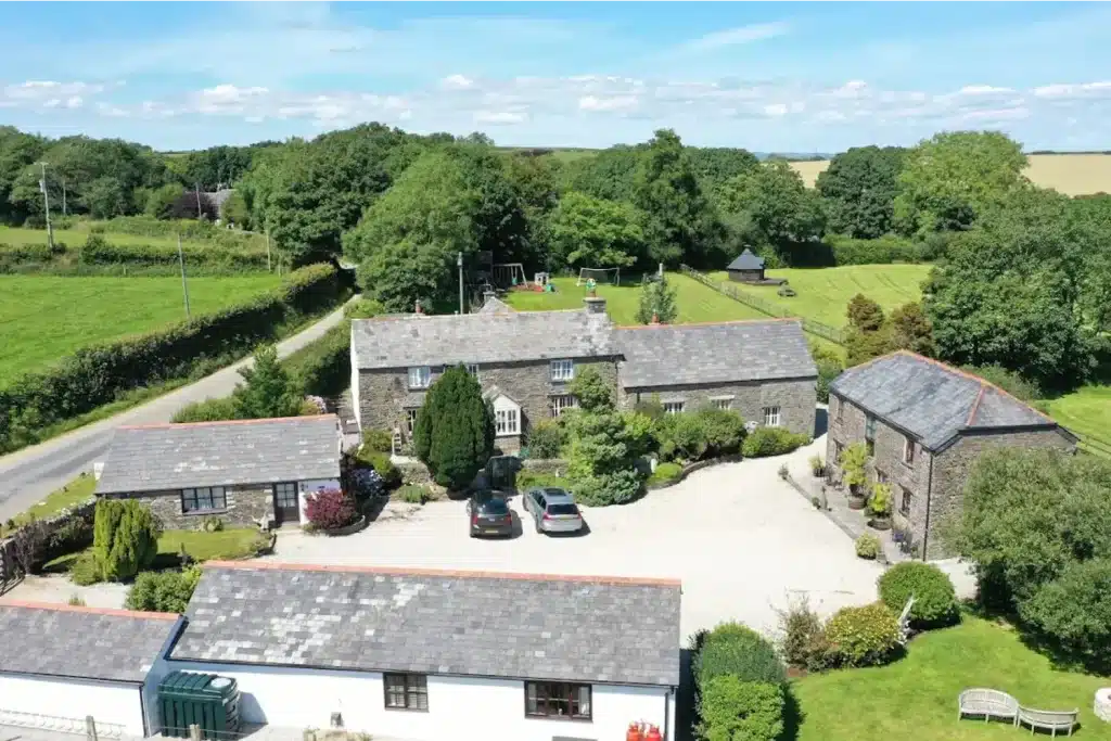 Talehay Cottages Aerial View
