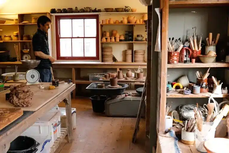 The Leach Pottery Interior.webp