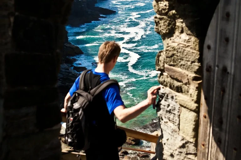 Tintagel Castle Magical Door.webp