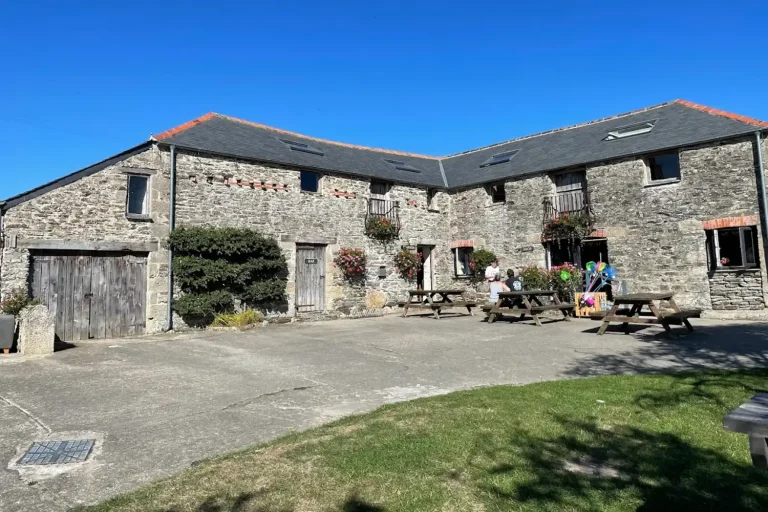 Treago Farm Camping Touring Holidays Reception Area.webp