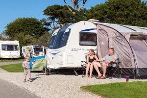 Treamble Valley Club Campsite Hardstanding Pitch
