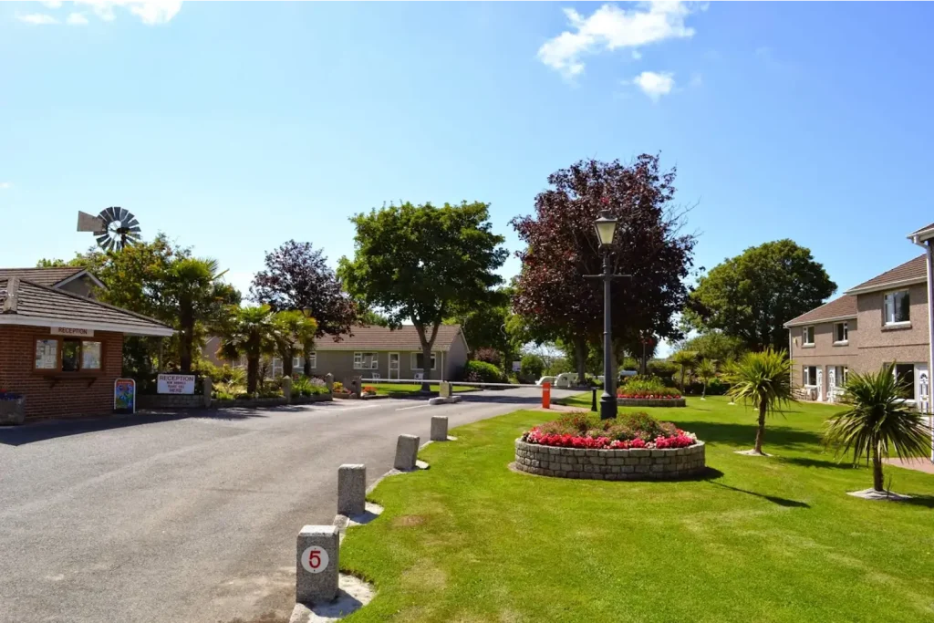Trencreek Holiday Park Entrance