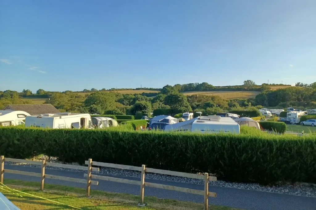 Trethem Mill Touring Park Hardstanding Pitch Area