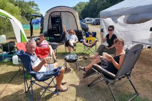 Valley Caravan Park Grass Pitch Camping Grounds