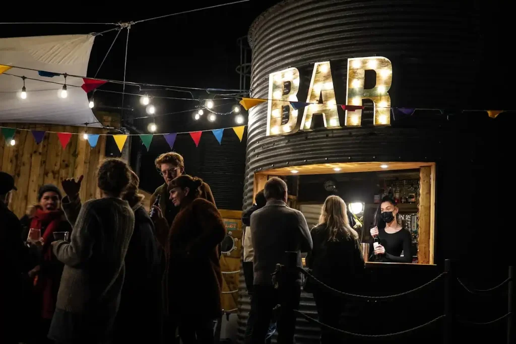 Bar Silo Cornwall Outdoor Bar