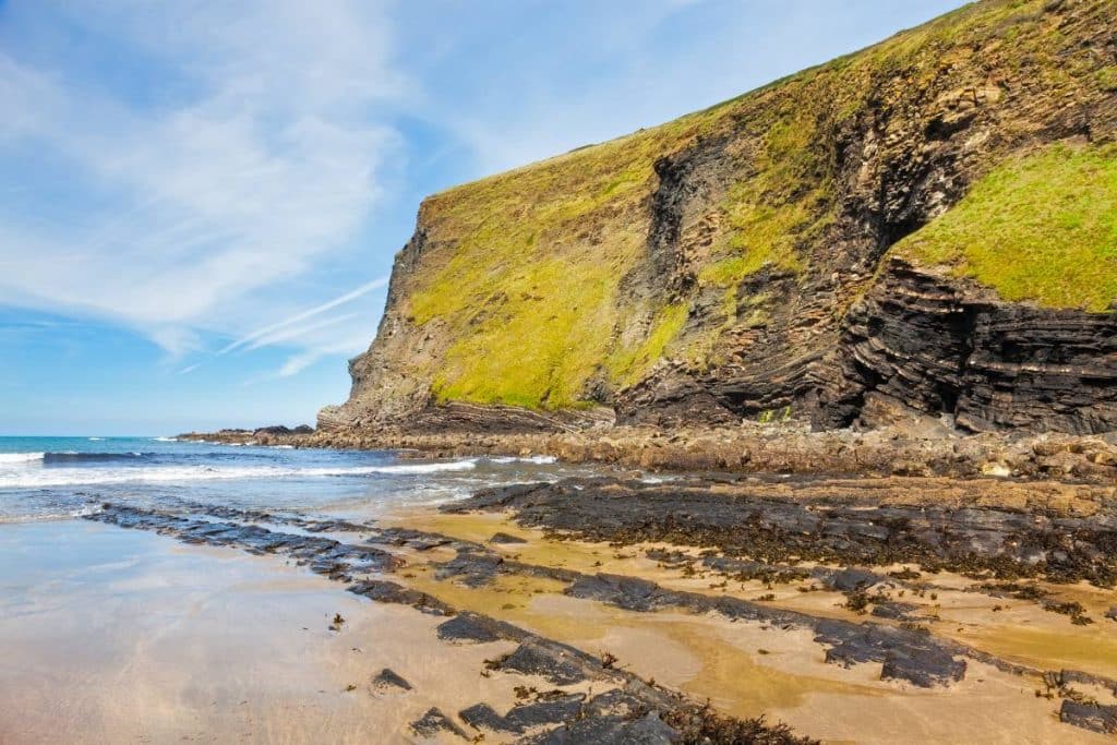 Crackington Haven Beach