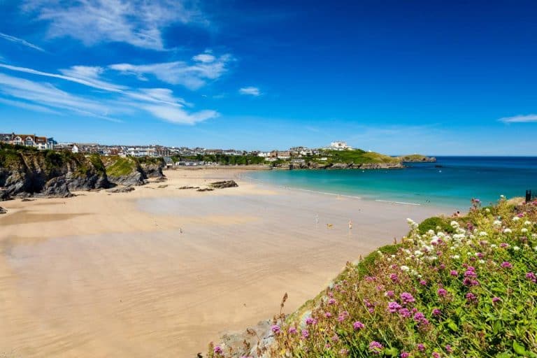 Great Western Beach in Newquay, Cornwall