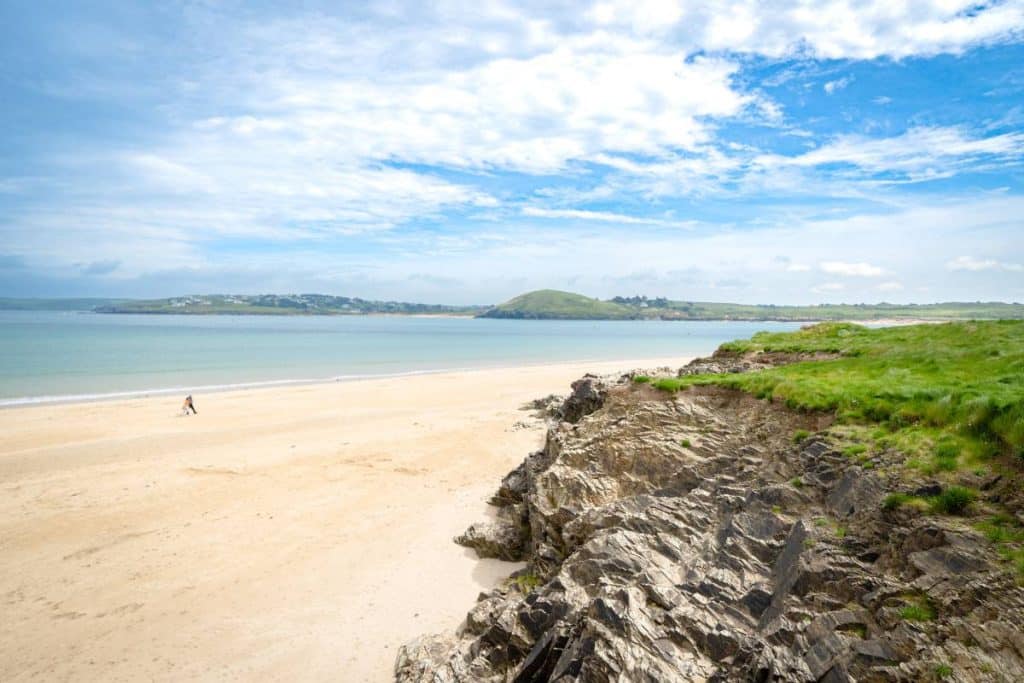 Harbour Cove Beach in Cornwall