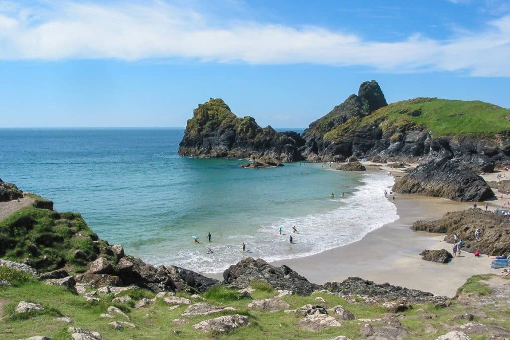 Kynance Cove beach