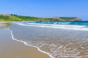 Pendower Beach in Cornwall