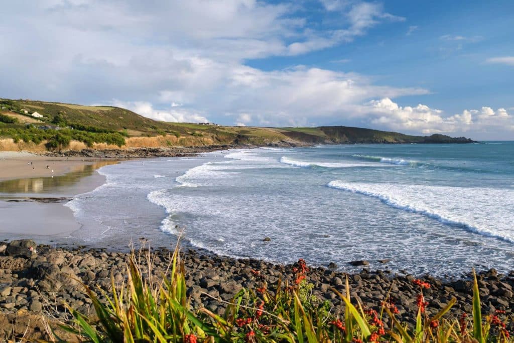 Perranuthnoe Beach Cornwall by Elliot Walker
