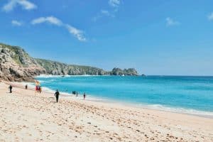 Porthcurno Beach