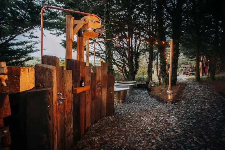 The Wildwood Spa Outdoor Shower.webp