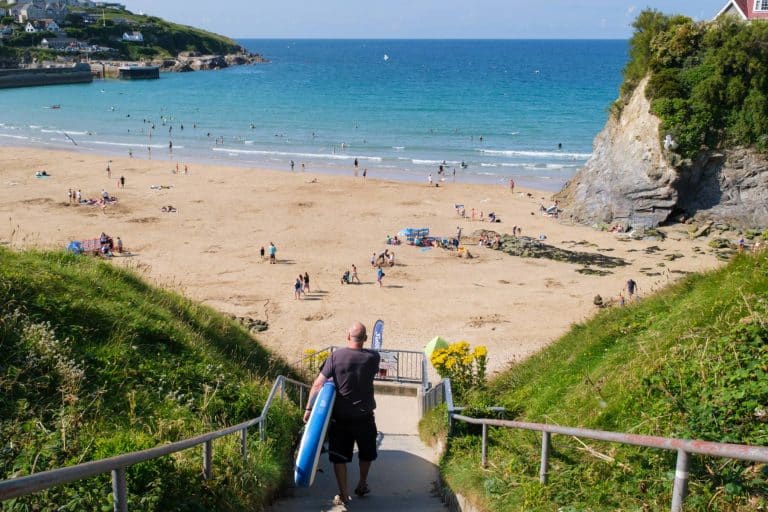 Towan Beach Newquay by Elliot Walker