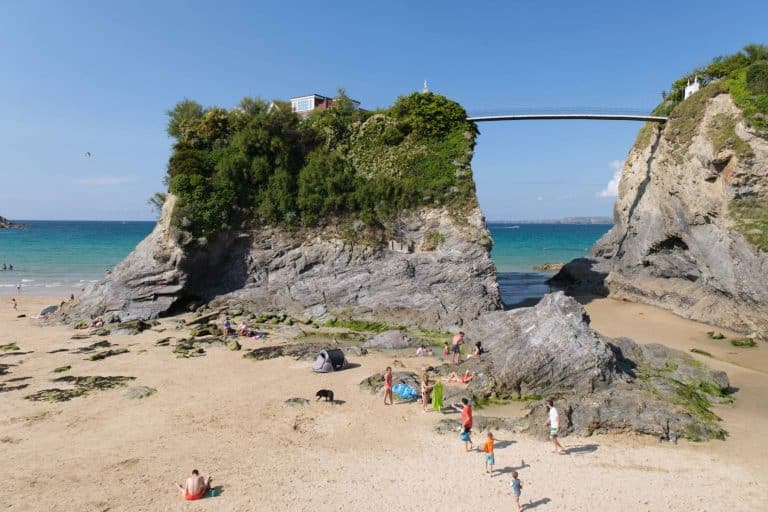 Towan Beach and Island Newquay by Elliot Walker