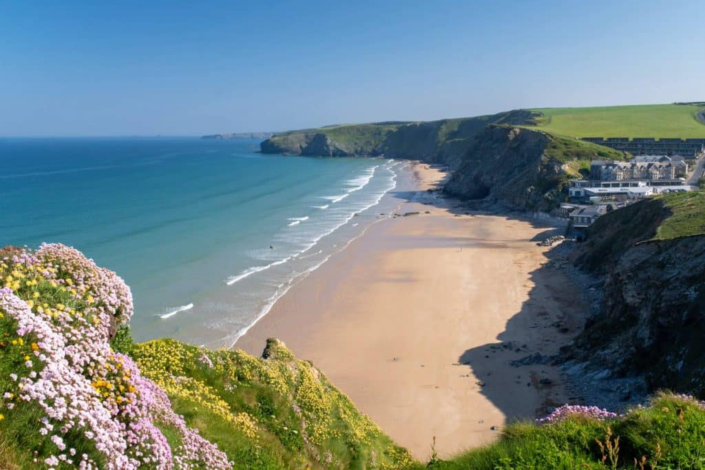 Watergate Bay Cornwall by Elliot Walker