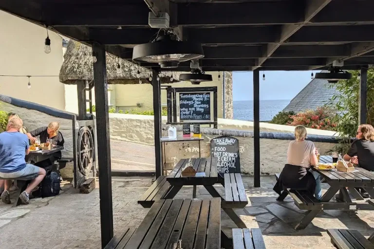 Cadgwith Cove Inn Outdoor Seating.webp