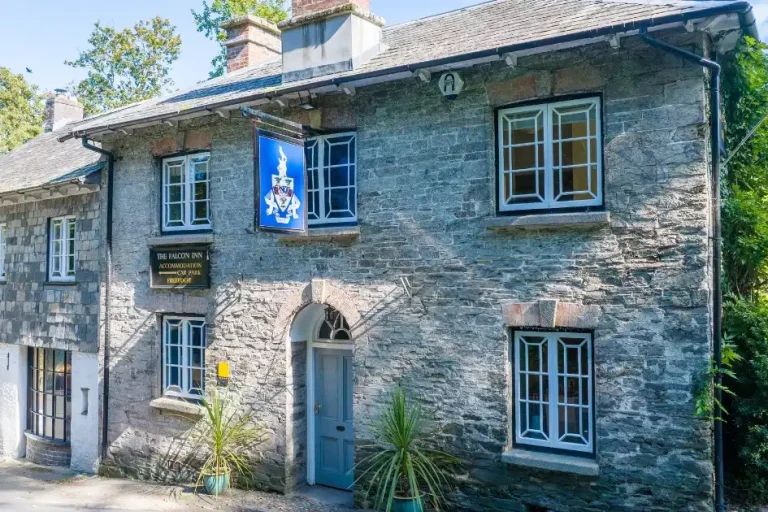 Falcon Inn Exterior Entrance.webp