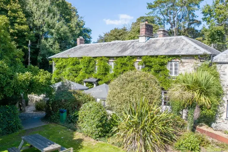 Falcon Inn Exterior Gardens.webp