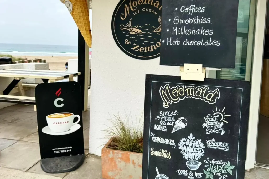 Moomaid of Zennor Menu Boards