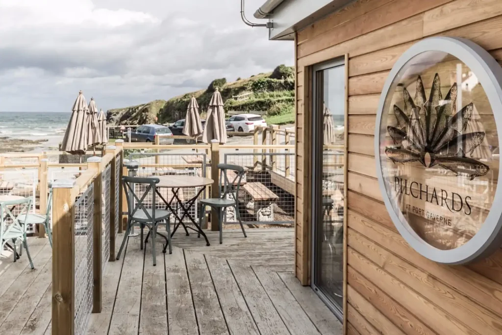 Pilchards at Port Gaverne Al Fresco Dining