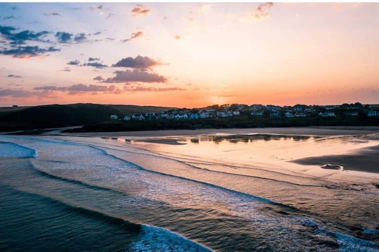 Sunrise at Polzeath Beach in Cornwall 1.jpg