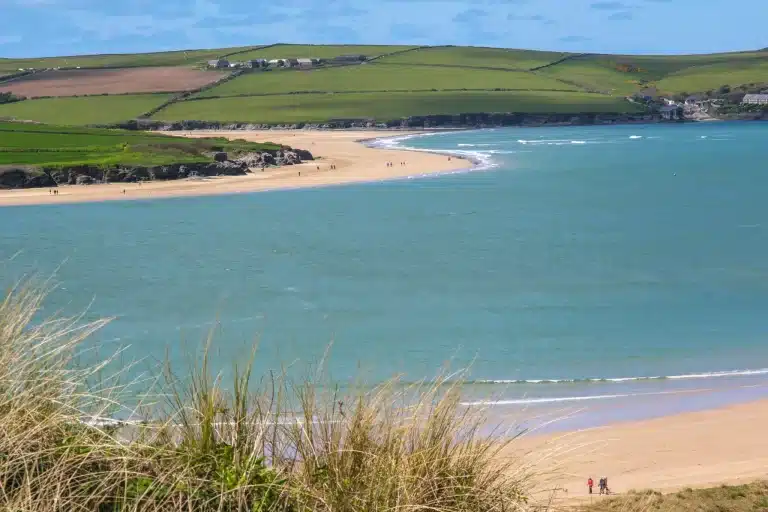 The Camel Estuary from Rock Sand Dunes