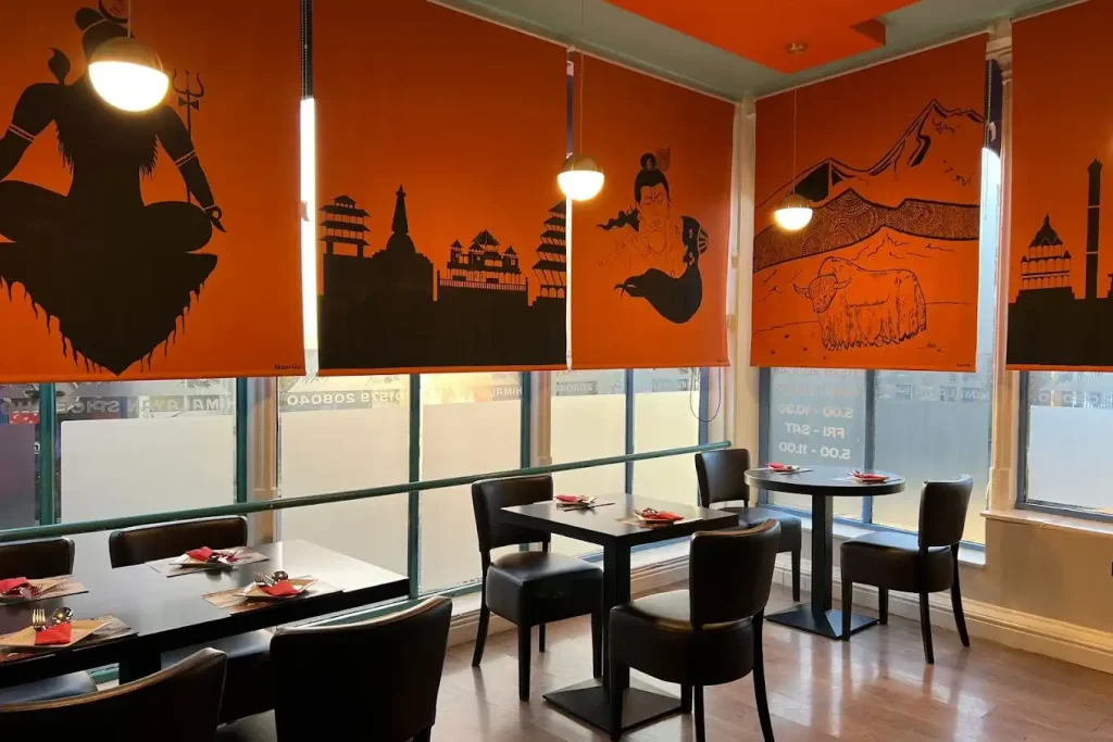 The Himalayan Spice Restaurant Interior
