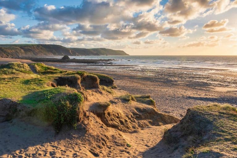 Widemouth Bay from Sand Dunes