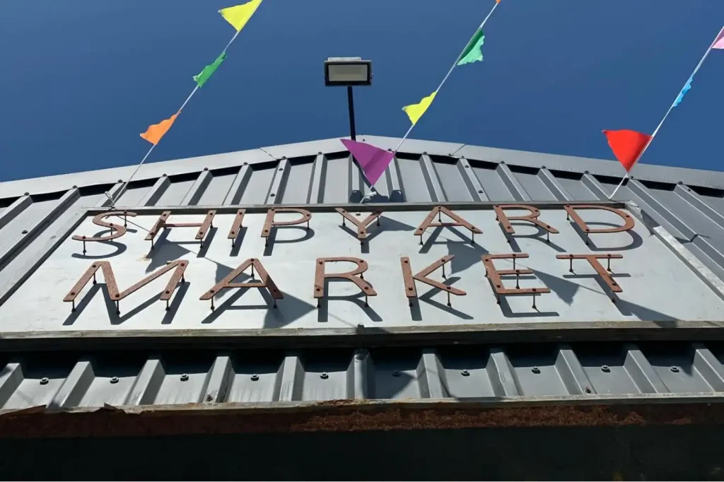The Shipyard Market Signage
